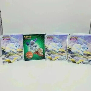 MINT Pokemon TCG Sword & Shield Chilling Reign Mini Portfolio Hold 60 Cards Each